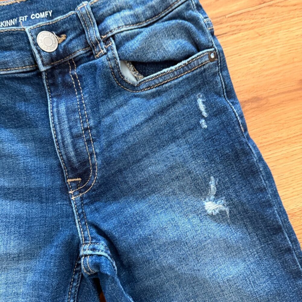 Zara Kids  Distressed Blue Jeans - Picture 5 of 12